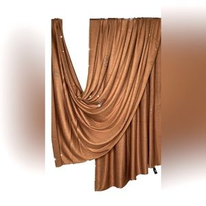 Dubai made luxury hijab scarf light cream brown